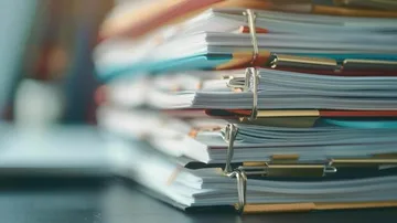 Verteilung Unterlagen in København DK