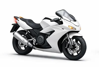 Frachtführer Motorrad Mercedes Sprinter in Brussel Belgien